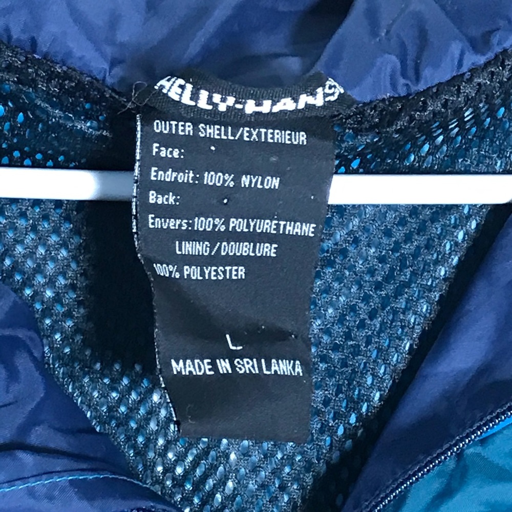 Helly Hansen Vented Windbreaker Jacket Size Large - image 4
